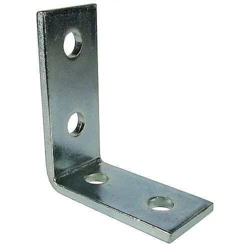 Dottie SAF490 Clips and Clamp, Hole Bent 90 Degree Angle Fitting