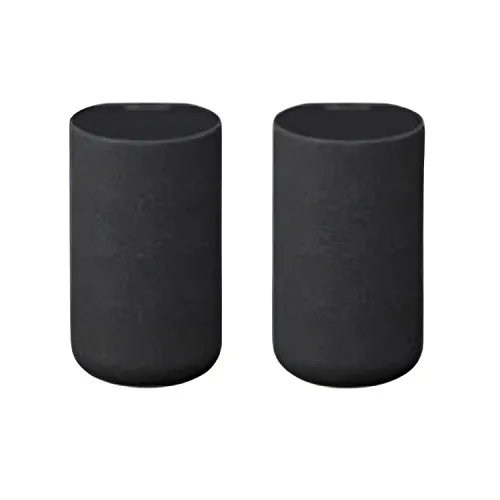 Sony SARS5 Wireless Surround Speakers, 5.7"W x 9.8"H x 5.3"D, 180W Output, Pair