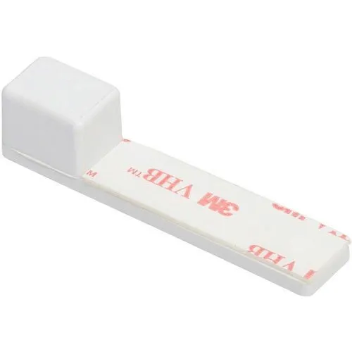 Nascom SASHSW/M Recessed 3/8" Press Fit Standard NdFeB Neodymium, Grade N35 Nickel Plated Magnet, White