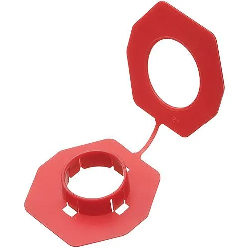 Arlington SB13 Non-Metallic Bushing for Metal Studs x Stud Size, Red