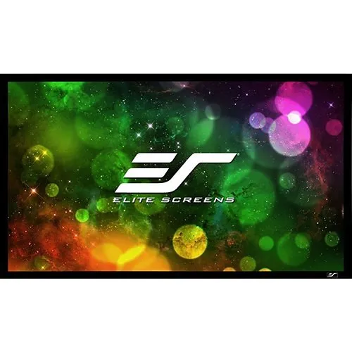 Elite Screens Sable Frame B2 135" 16:9 Active 3D 4K/8K Ultra HD Fixed Frame Home Theater Projection Projector Screen with Kit