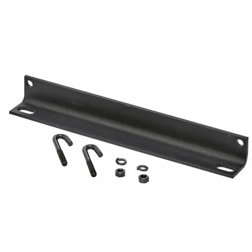Eaton SB211318FB B-Line Series Runway Wall Angle Support Kit, ASTM A36 Structural Steel, Black