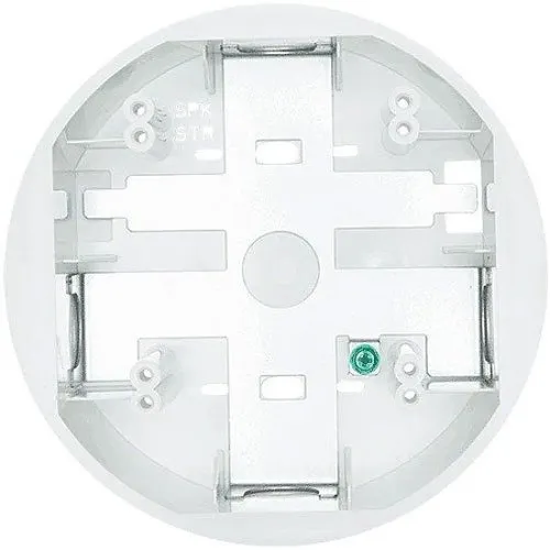 System Sensor SBBCWL Universal Ceiling Surface Mount Back Box, White
