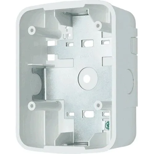 System Sensor SBBSPWL L-Series Wall Surface Mount Back Box, Speakers and Speaker Strobes, White