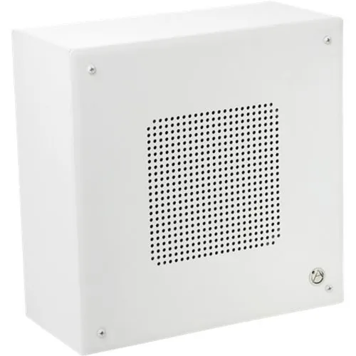 AtlasIED SBMS 8" Open-Ceiling Surface Mount Speaker with Enclosure and 4W 25V, 70V Transformer
