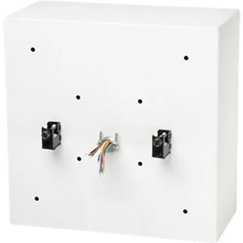 AtlasIED SBMS 8" Open-Ceiling Surface Mount Speaker with Enclosure and 4W 25V, 70V Transformer