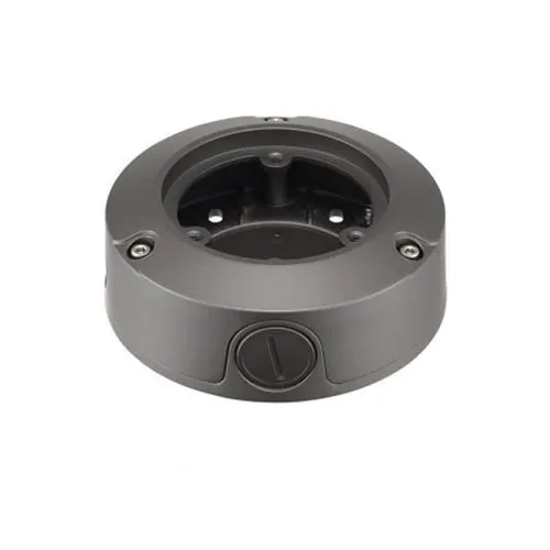 Hanwha SBO-100B1 Back Box for QNO, HCO, and SNO Series Bullet Cameras, Dark Gray