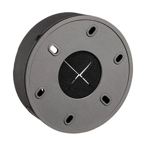 Hanwha SBO-100B1 Back Box for QNO, HCO, and SNO Series Bullet Cameras, Dark Gray