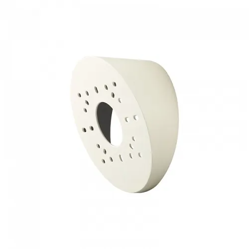 Hanwha SBP-160TM Tilted Wall Mount for Select XNV, PNV, SNV and SCV Series, Ivory