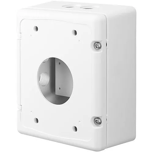 Hanwha SBP-300NBW Installation Box for Select PTZ and Bullet Cameras, White
