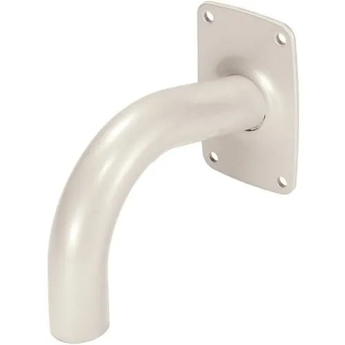 Hanwha SBP-300WM Gooseneck Mount for Select SCP, SNP, SBP, SHP and XNP Series Cameras, Ivory