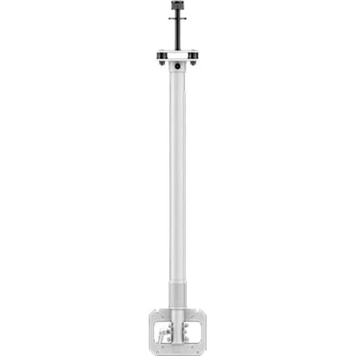 Hanwha SBP-59PVMW Telescopic Pendant Mount for PVM Monitor, 5ft- 9ft,White