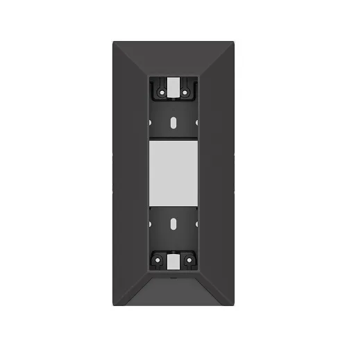 Hanwha SBS-165B Surface Mount Backbox for Video Intercom TID-600R, Black