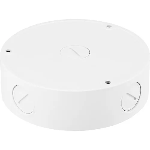 Hanwha SBV-136BW Back Box with Knockouts for Dome Cameras, White