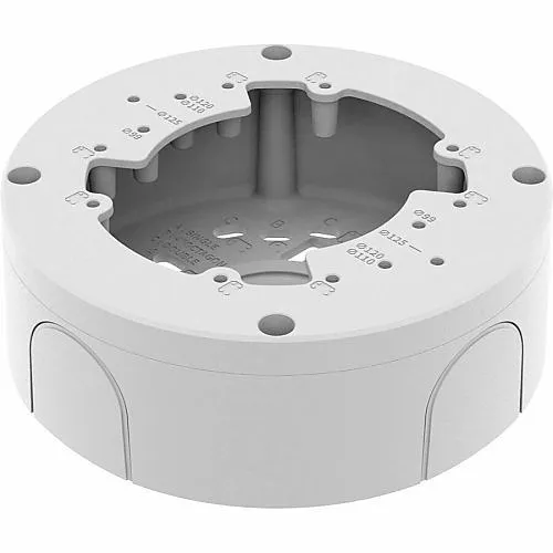 Hanwha SBV-140BW Junction Box, Back Box for Dome Cameras