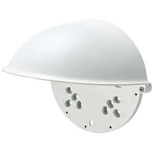 Hanwha SBV-160WC Aluminum Weather Cap for Select XNV, PNV, SNV and SCV Series Cameras, Ivory
