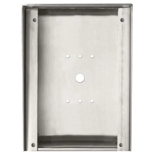 Aiphone SBX-DVF Stainless-Steel Surface Mount Box for JK/JF/JP/JO-DVF Door Stations