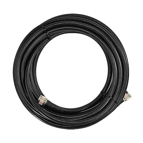 SureCall SC-001-75 Ultra Low-Loss SC-400 50 Ohm Coaxial Cable, 75ft, Black
