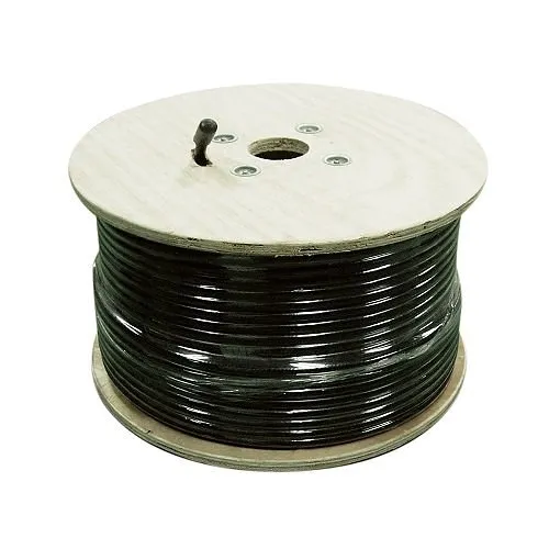 SureCall SC-006-1000 Coaxial Cable Spool without Connectors, 1000', Black