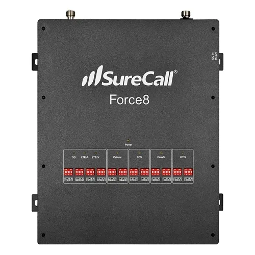 SureCall SC-FORCE8 Force8 Industrial Bi-Directional Booster, 80 dB
