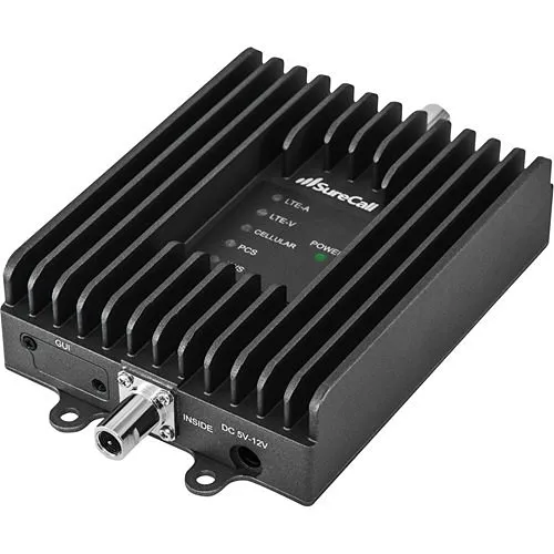 SureCall SC-FUSION2GO3 5.625" 4" 1.125 Cellular Phone Signal Booster, 6-15V