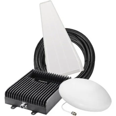 SureCall SC-FUSION5X2-YU Fusion5X 2.0 Yagi Ultra-Thin Kit, All-Carrier Cellular Signal Booster with Auto Adjusting Gain