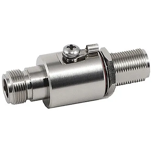 SureCall SC-LP 50 Ohm Surge Protector, In-Line Surge Arrestor with N-Connectors