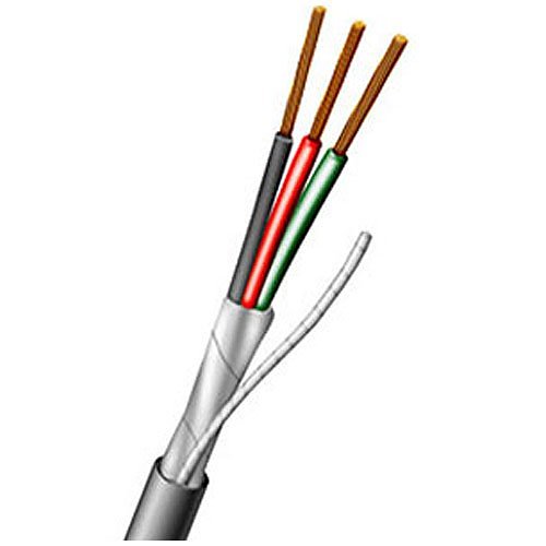 Aiphone 82180310C -Conductor, 18AWG, Shielded Wire, 1000'