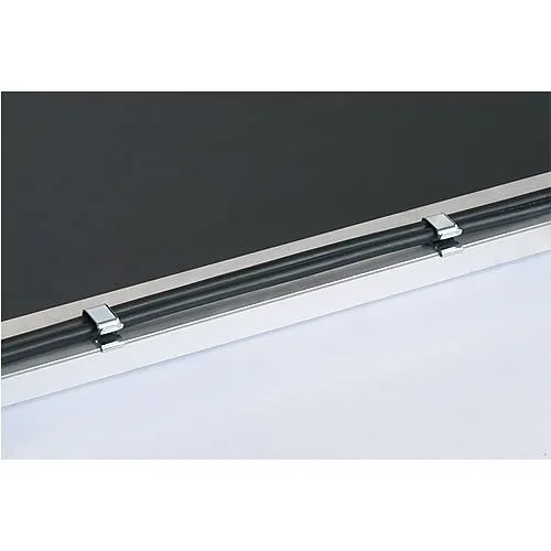 Arlington SC100 Plated Spring Steel Wire Clip, Silver