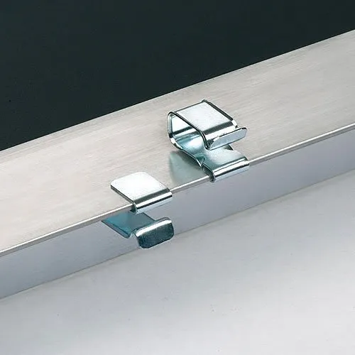 Arlington SC100 Plated Spring Steel Wire Clip, Silver