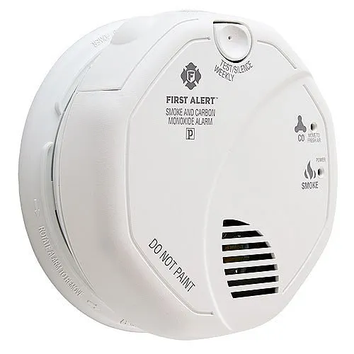 BRK SC7010B 120V AC Hardwired Combination Smoke and Carbon Monoxide Detector