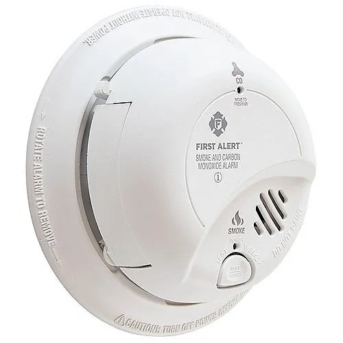 BRK SC9120B Hardwired Combination Smoke/Carbon Monoxide Alarm with Battery Backup