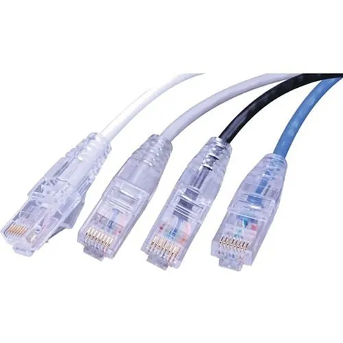 Vanco SCAT6-14BU 14' Super Slim CAT6, UTP, 550MHz Network Patch Cable, Non Booted, Blue