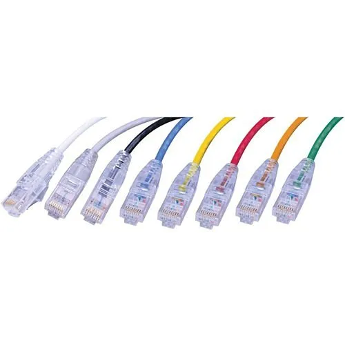 Vanco SCAT6-14BU 14' Super Slim CAT6, UTP, 550MHz Network Patch Cable, Non Booted, Blue