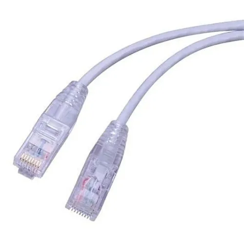 Vanco SCAT6-6INGY 6" Super Slim Category 6 UTP 550MHz Network Patch Cable with RJ45 Plugs, Gray