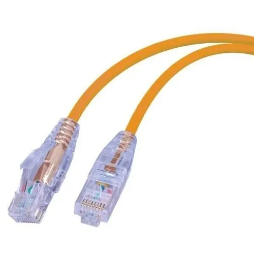Vanco SCAT6-6INOR CAT6 Super SlimUTP Network Patch Cable, 550 MHz, Non Booted