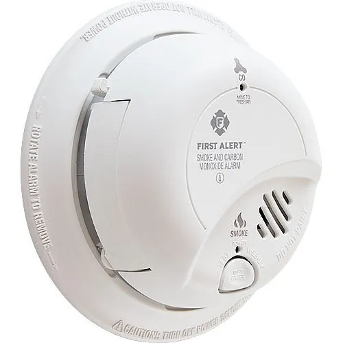 BRK SCO2B Battery-Operated Combination Smoke And Carbon Monoxide Alarm
