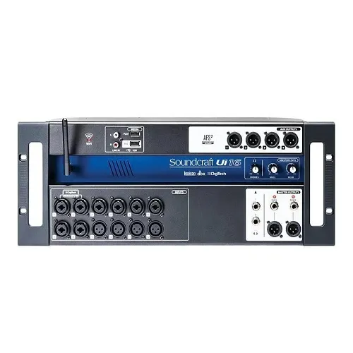 Soundcraft SCR-5056219-01 Ui16 16-Channel Digital Mixer with Wireless Control