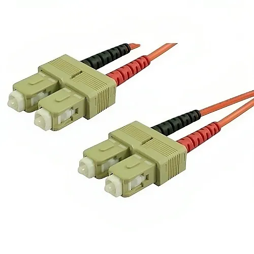 Lynn Electronics SCSCDUPMM-8M Multimode 62.5/125Mu SC-SC Fiber Optic Patch Cable, 8m