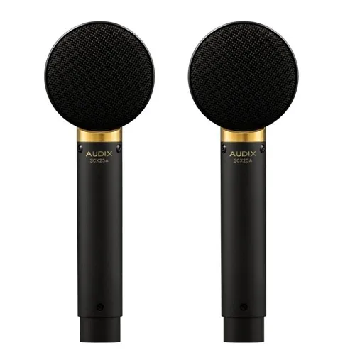Audix SCX25AMP Large 1" Diameter Studio Microphone, MCH Pair