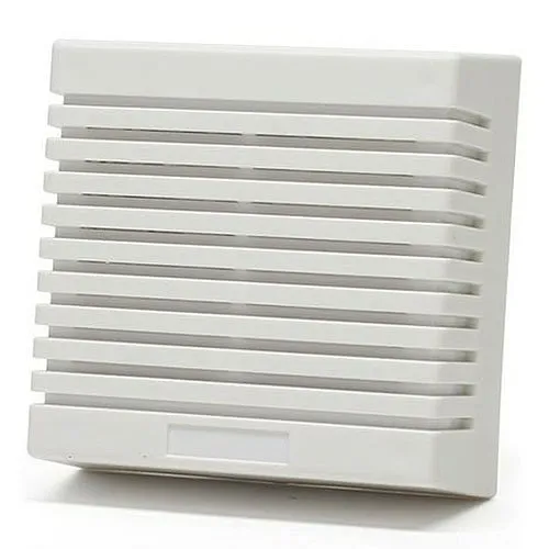 DSC SD-15W Dual-Tone Surface Mount Siren, 6-12VDC, 350mA, 105dB Sound Pressure Level, 4" 2" 4", ABS Plastic, 15W