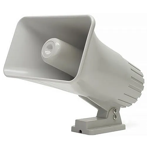 DSC SD-30W Dual-Tone Siren, 6-12VDC, 1100mA, 30W, 120dB Sound Pressure Level, 9" 8" 5.5", ABS Plastic. 30W