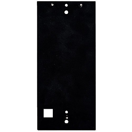 2N 01294-001 IP and LTE Verso 2-Module Backplate, Black