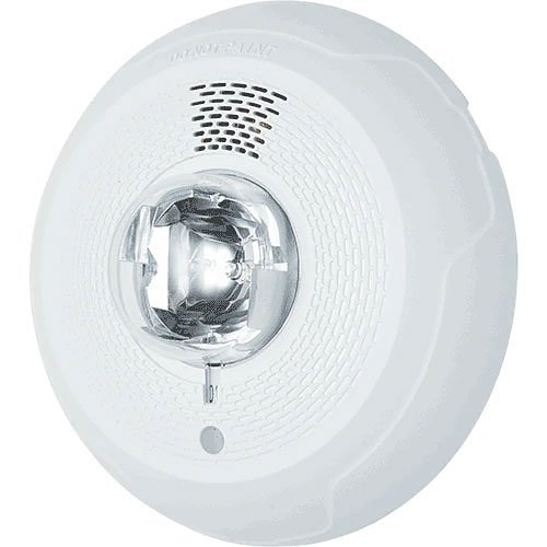 System Sensor CHSCWL L-Series Selectable Output Chime Strobe, Ceiling Mount, White
