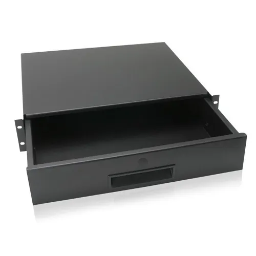 AtlasIED SD2-14 Storage Drawer, Recessed 2RU with 4" Extension