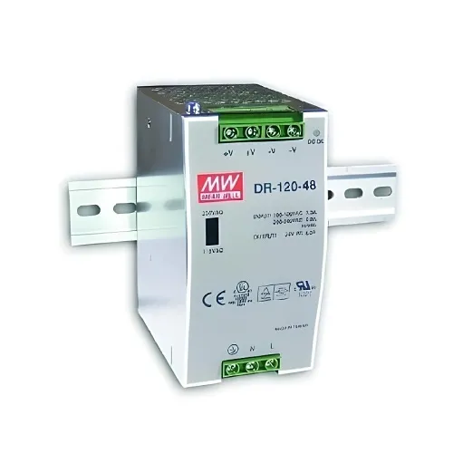 KBC Networks SDR120-48 Power Supply, 120W, 48V, Extended Temperature