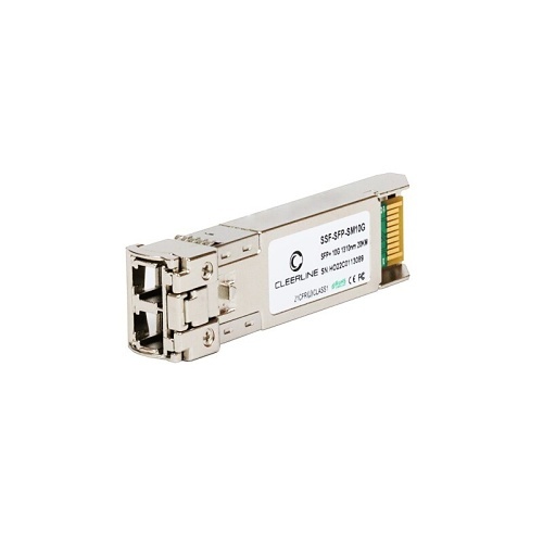 Cleerline SSF-SFP-SM10G 10G SFP+ Transceiver SM 10GBase-LR, 1310nm, 20Km Max Reach