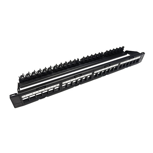 Simply45 S45-2024UP 24-Port Unloaded Unshielded Keystone Patch Panel