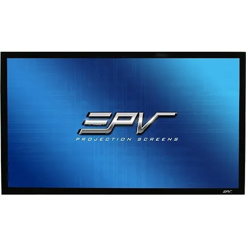 Elite Screens SE100WH1-A4K Special Edition A4K Acoustic Transparent Series 100" Fixed Frame Front Projection Screen