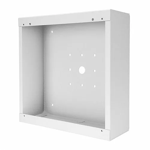 Quam SE1WVP Vandal Resistant Surface Mount Enclosure for 8" O.D. Square Loudspeaker Assemblies, White